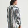 Nice Things Nice Things - basic shirt (93) broken stripes - light pink