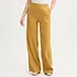 Nice Things - linen trousers pinstripe - dark yellow