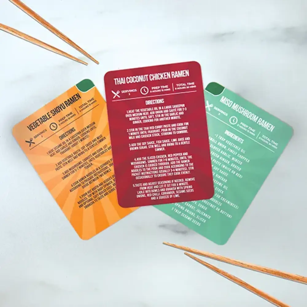 Gift republic Gift republic - kaartenset - 100 ramen recipes