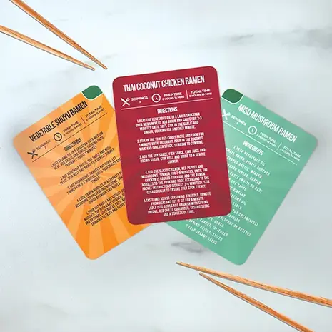 Gift republic Gift republic - kaartenset - 100 ramen recipes