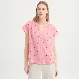 Nice Things Nice Things - blouse diamond embroidery - medium pink