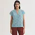 Nice Things - blouse diamond embroidery - light turquoise