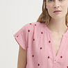 Nice Things Nice Things - blouse diamond embroidery - medium pink