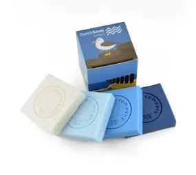 Dutch soap company Dutch soap company - handzeep (4 stuks) - soap selections aqua