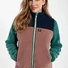 Danefae Danefae - danebirk fleece zip-up - dk navy/light slate/dk rose Danefae Danefae - danebirk fleece zip-up - dk navy/light slate/dk rose