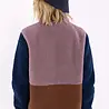 Danefae Danefae - danebeagle fleece jacket - mauve/dark wine/dark navy