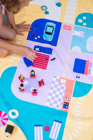 Quut Quut - playtowel  L - poppenhuis