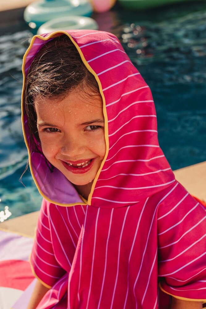 Quut Quut - beach poncho - burgundy