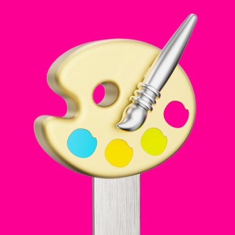 Metalmorphose Metalmorphose - boekenlegger - painter palette