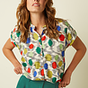 King Louie King Louie - stella blouse walton - ice cream