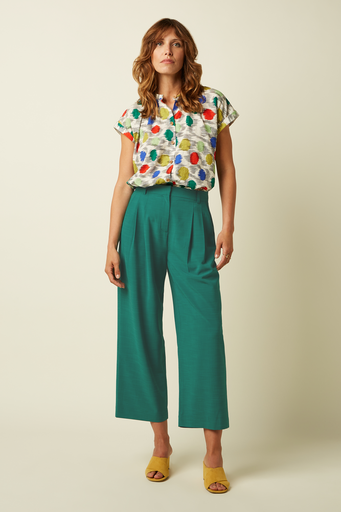 King Louie King Louie - stella blouse walton - ice cream