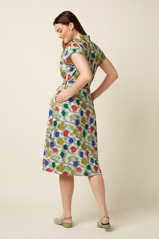 King Louie King Louie - irene dress walton - ice cream