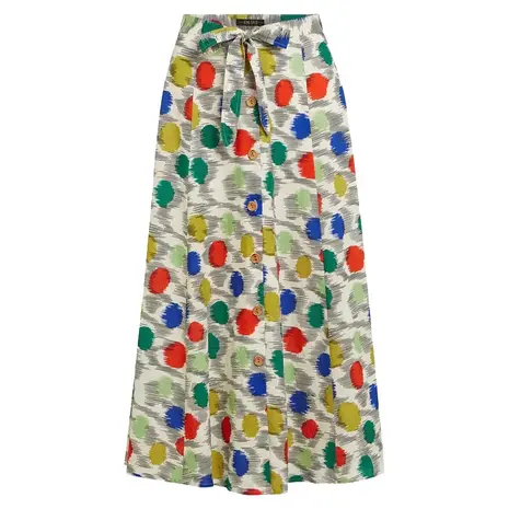 King Louie King Louie - judy midi skirt walton - ice cream