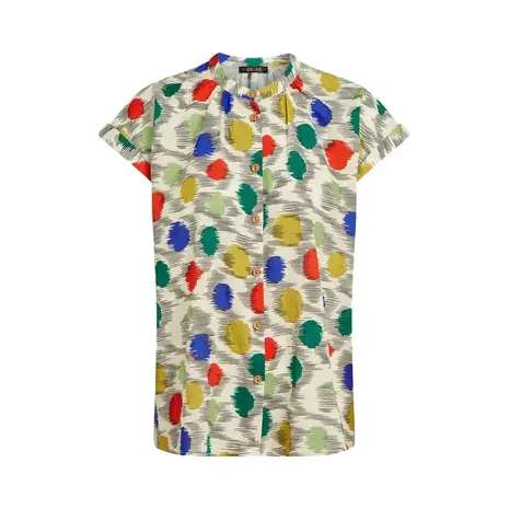 King Louie King Louie - stella blouse walton - ice cream