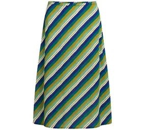 King Louie King Louie - juno midi skirt cliff - mazarine