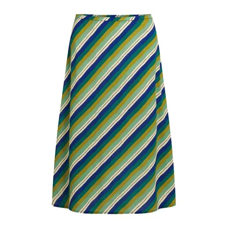 King Louie King Louie - juno midi skirt cliff - mazarine
