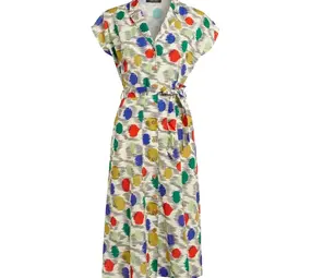 King Louie King Louie - irene dress walton - ice cream