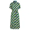 King Louie King Louie - olive midi dress cliff - mazarine