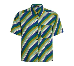 King Louie King Louie - evelina blouse cliff - mazarine