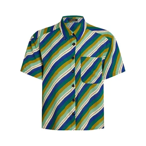 King Louie King Louie - evelina blouse cliff - mazarine