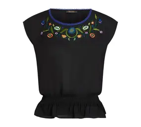 King Louie King Louie - selly smock top the lane - black