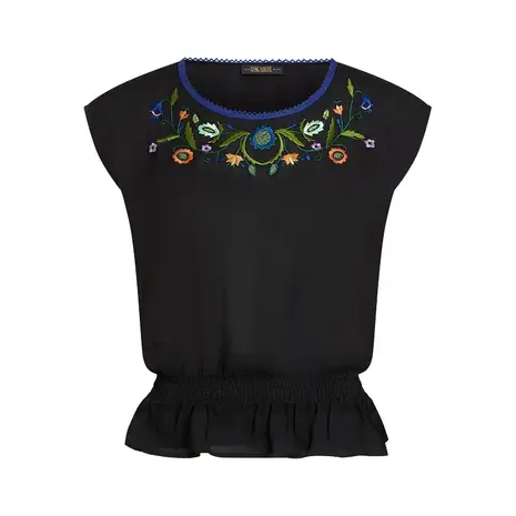 King Louie King Louie - selly smock top the lane - black