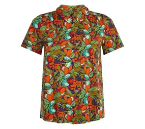 King Louie King Louie - maisie blouse puerto - strong blue