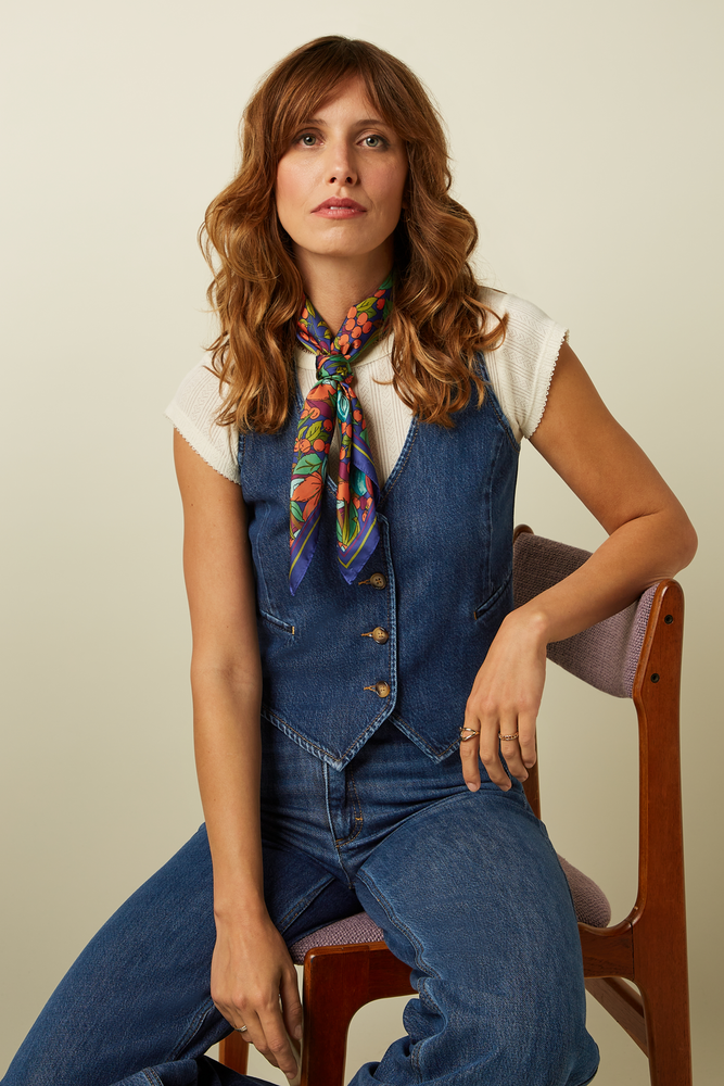 King Louie King Louie - scarf puerto - strong blue