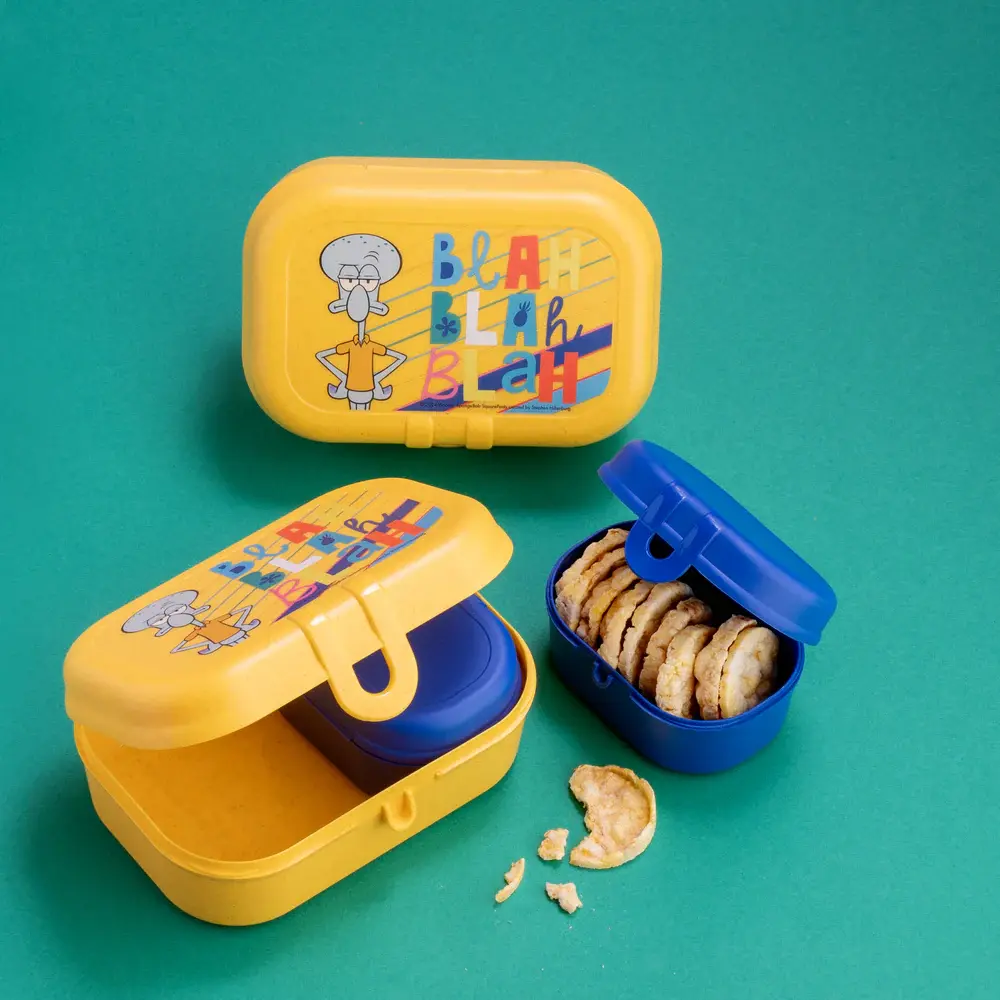 Koziol Koziol - lunchbox pascal ready (set van 3) - spongebob squidward