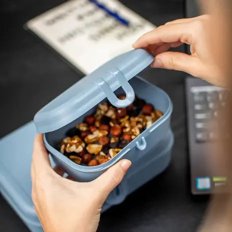 Koziol Koziol - lunchbox pascal s - bio flower blue