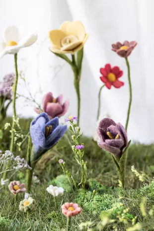 Gry & Sif Gry & sif - bloem crocus - pink