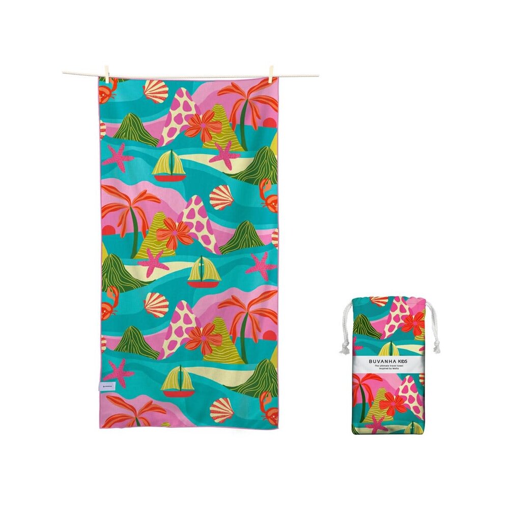 Buvanha Buvanha - reishanddoek kids (150 x 70 cm) - malta