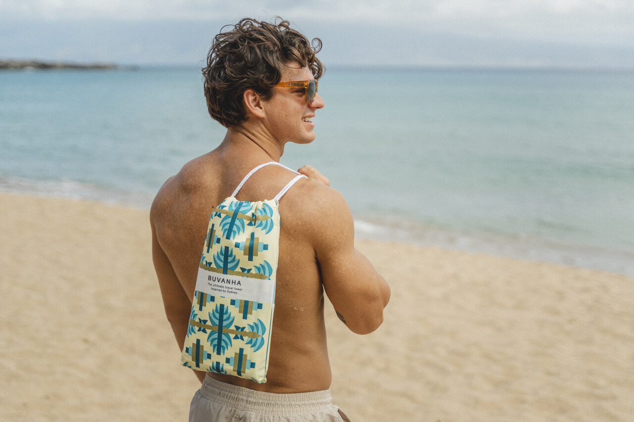 Buvanha Buvanha - reishanddoek (200 x 90 cm) - sydney