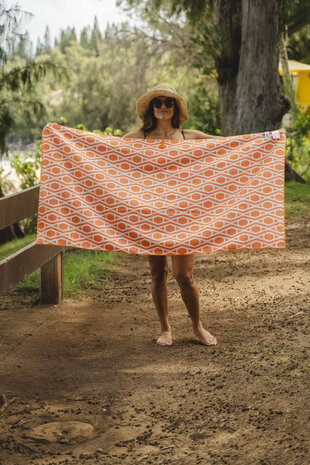 Buvanha Buvanha - reishanddoek (160 x 80 cm) - valencia