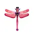 Studio Roof - muurdecoratie - ruby dragonfly