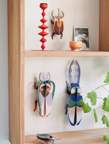 Studio Roof Studio Roof - muurdecoratie - elephant beetle