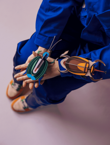 Studio Roof Studio Roof - muurdecoratie - elephant beetle