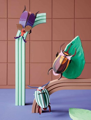 Studio Roof Studio Roof - muurdecoratie - elephant beetle