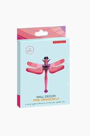 Studio Roof Studio Roof - muurdecoratie - ruby dragonfly