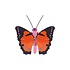 Studio Roof - muurdecoratie - large fox butterfly