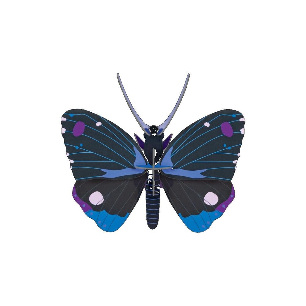 Studio Roof Studio Roof - muurdecoratie - blue diadem butterfly