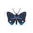 Studio Roof - muurdecoratie - blue diadem butterfly