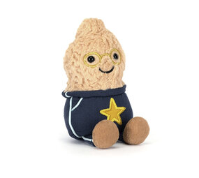 Jellycat Jellycat - amuseables knuffel - peanut star student outfit Jellycat Jellycat - amuseables knuffel - peanut star student outfit