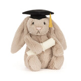 Jellycat Jellycat -  knuffel konijn bashful bunny - graduation outfit