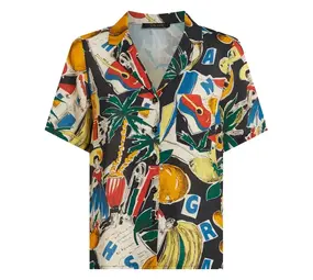 King Louie King Louie - bella blouse tropez - black