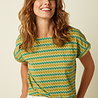 King Louie King Louie - aria knot top saro - spring yellow