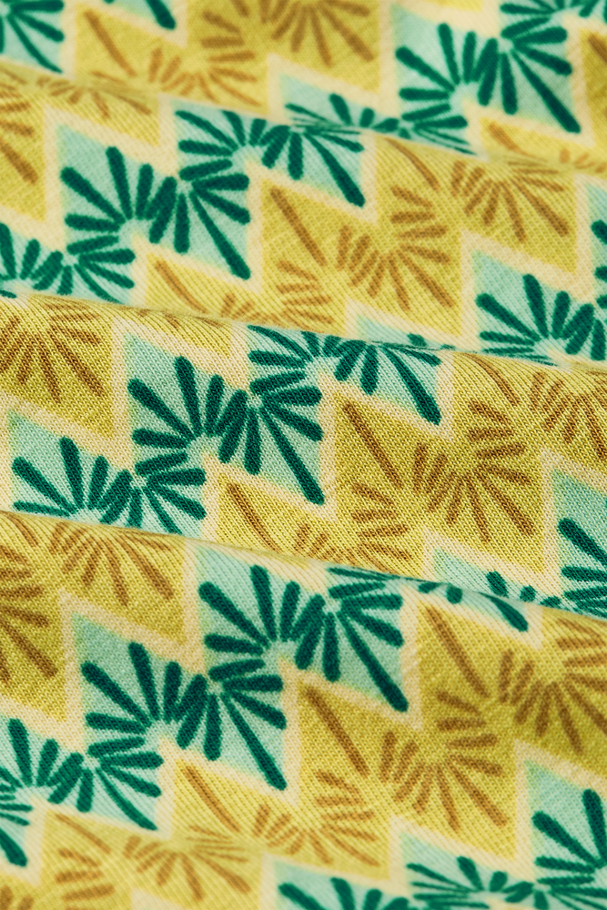 King Louie King Louie - aria knot top saro - spring yellow