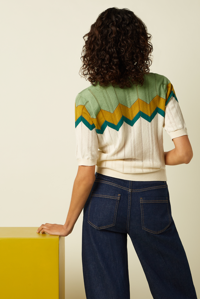 King Louie King Louie - agnes top nova - cream