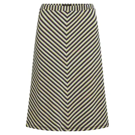 King Louie King Louie - juno skirt beebop stripe - black