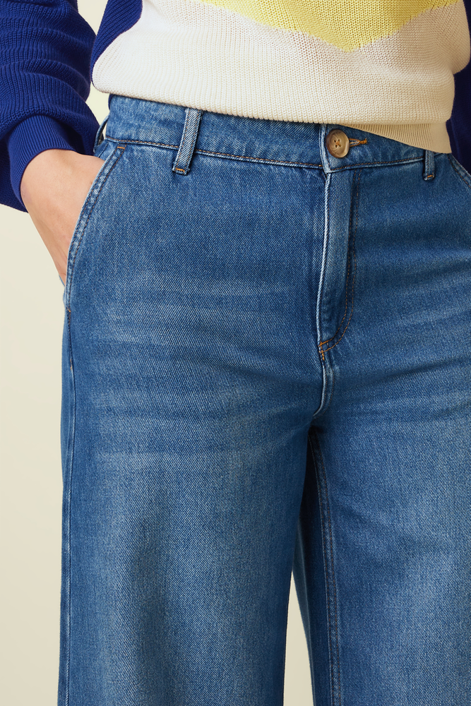 King Louie King Louie - peppa pants petit stone denim - blue tint